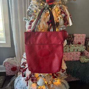RARE Vintage GUCCI tote bag in Red!!